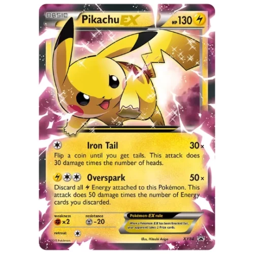 Pikachu EX - XY84 Promo