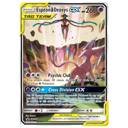 Espeon & Deoxys GX - SM240 Promo