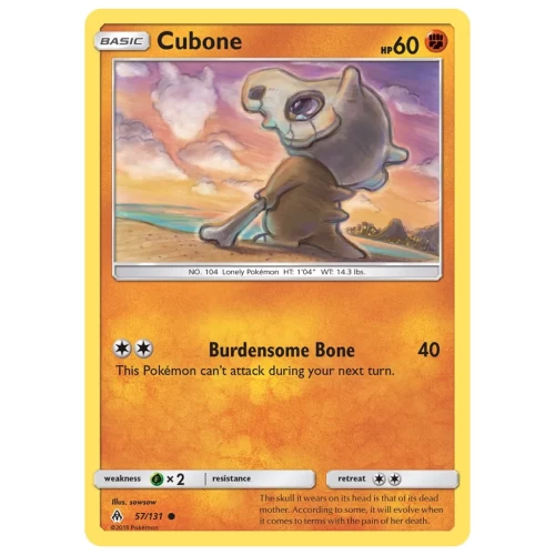 Cubone - 57/131 (General Mills Promo)