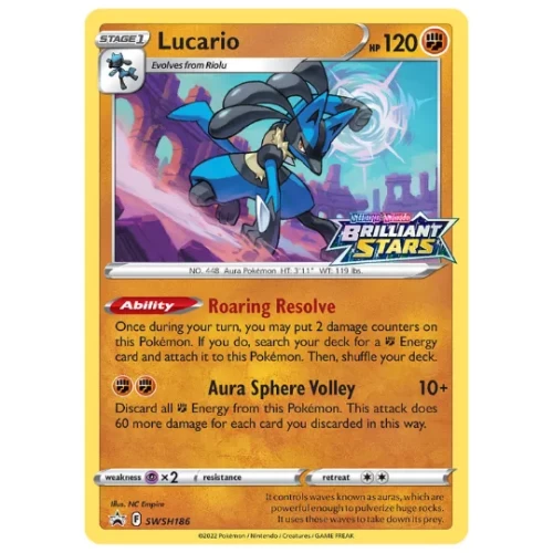 Lucario - SWSH186 Sealed Deck